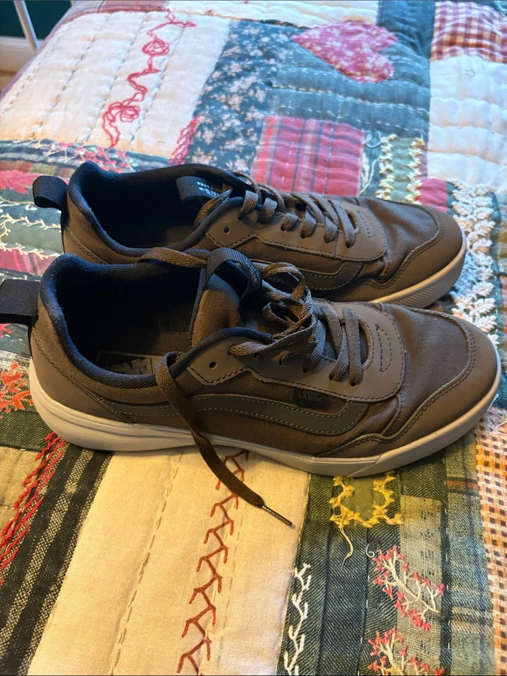 Men's Van’s Brown Casual Lace-Up Shoes